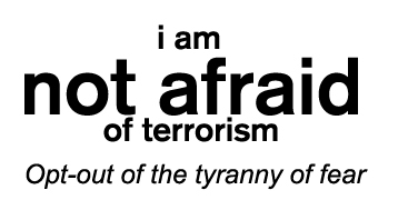 You are 20x more likely to get struck by lightning than be injured in a terrorist attack.

The threat of terrorism is a lie.