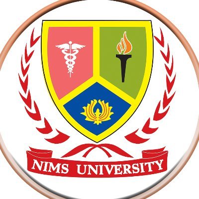 Official Twitter handle of NIMS University. It is managed by the NIMS Digital Media Team.

■ Admissions Open ■
Call: 1800-120-1020