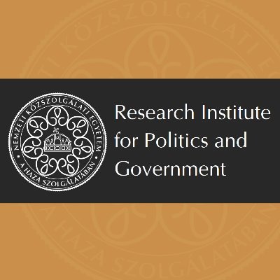 Research Institute of Politics and Government (József Eötvös Research Centre, University of Public Service). Tweets on political research.