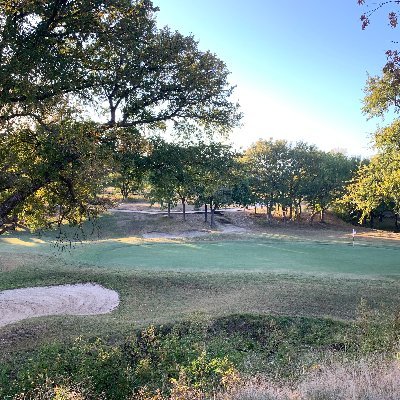 This 18 hole, par 71 golf course showcases a championship level Jay Morrish design in North Fort Worth, adjacent to Texas Motor Speedway.