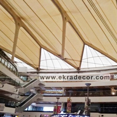 ekratensile's profile picture. "Ekra Decor Private Limited" is engaged in manufacturing and supplying of permanent fabric tensile structure such as car parking tensile structure in India.