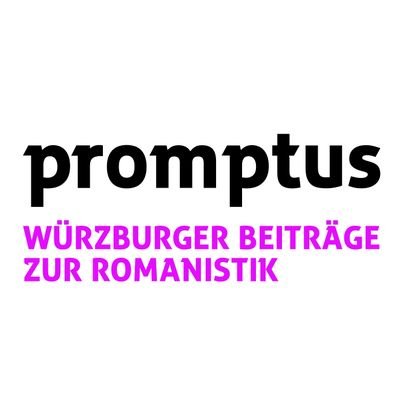 promptus - Würzburger Beiträge zur Romanistik ist eine internationale Zeitschrift für hochqualitative Arbeiten romanistischer Nachwuchswissenschaftler*innen.