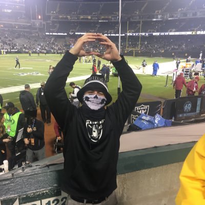 Silver and Black Raider Nation for life