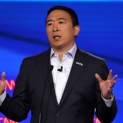 Let’s show the people of the United States of America that the world supports Andrew Yang for president Vote for us because we can’t. He will change the world😀