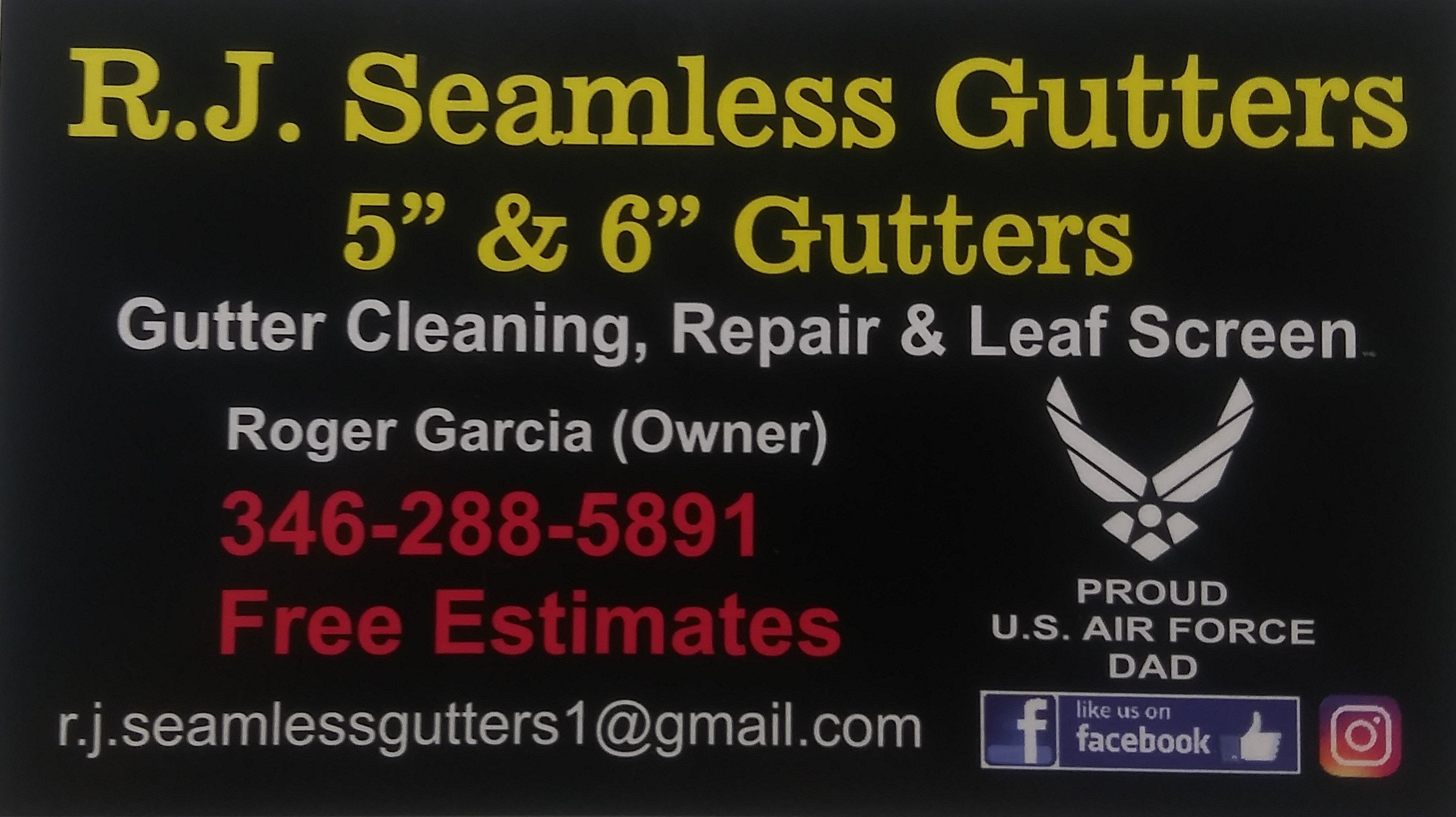 We offer FREE ESTIMATES!! Gutter removal, installations & MORE! 30 colors available! GREAT PRICES & QUALITY! Just give us a call for your FREE ESTIMATE TODAY!