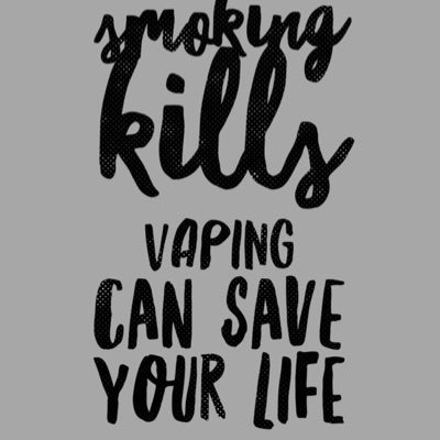 I smoked cigarettes for over a decade until I discovered vaping. Spread the word! Harm Reduction Saves Lives