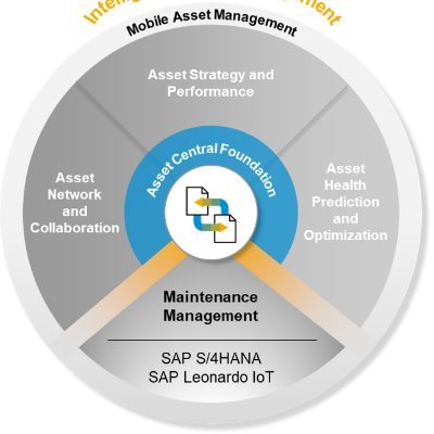 SAP Intelligent Asset Management is a set of solutions that provide a 360° view of asset management bringing collaborative asset intelligence.