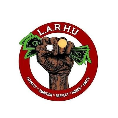 Loyalty Ambition Respect Honor Unity
L.A.R.H.U is the movement our merch, music, content, and shows be LIT!!!