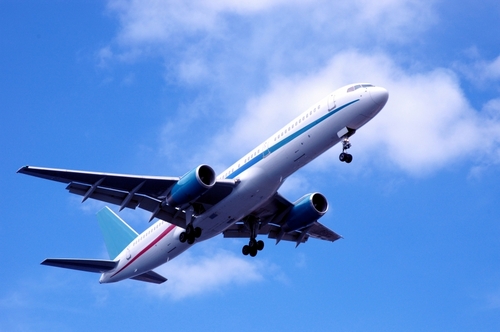 Airline fan, helping passengers with information and advice.