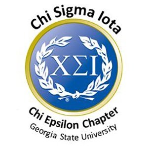 A group for members of the Chi Epsilon Chapter of Chi Sigma Iota, “the counseling academic and professional honor society international,” at GSU.