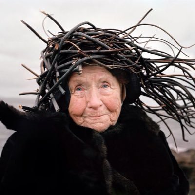 Memento mori. Crédit photo : Karoline Hjorth & Riitta Ikonen,'Eyes as Big as Plates' photographic series based on Nordic folklore, humanity&nature #womensart