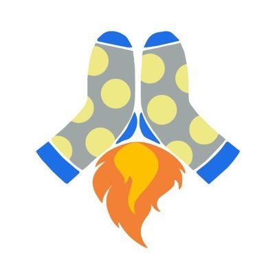 Funky sock shop + #SocialEnterprise based in #Calgary #Canada. One pair sold, THREE pairs donated. Over 100,000 pairs donated so far! #SockRocket