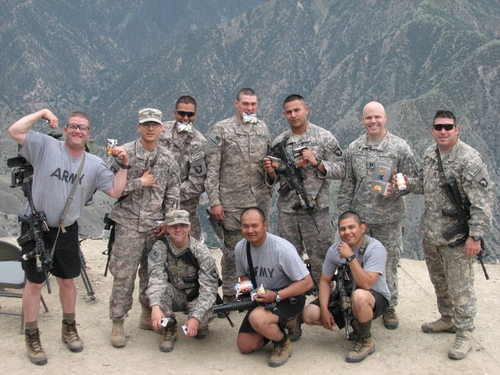 501c3 non-profit supporting deployed troops overseas with fitness care packages w/ help from 24 Hour Fitness, BNRG, & AbCoaster