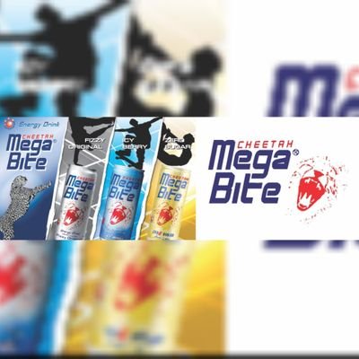 Cheetah Mega Bite Energy Drink the New Taste Of Energy Try Us and We Promise You Won't Regret