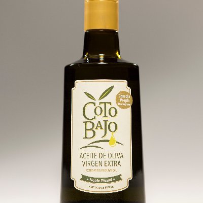 AOVE Noble PICUAL Botella de Cristal 500 ml - Coto Bajo