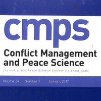 Conflict Management & Peace Science(@cmpseditors) 's Twitter Profile Photo