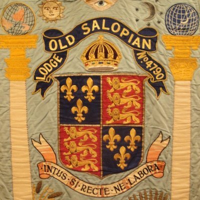 The Twitter feed of the Old Salopian Lodge No 4790, the Lodge of Freemasons connected to Shrewsbury School. Something new for the new normal?