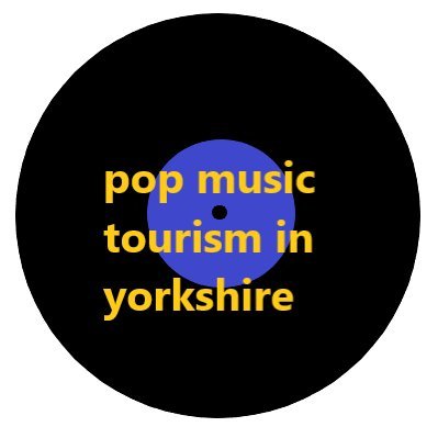 Mapping Yorkshire's pop music heritage sites for slightly odd tourists.