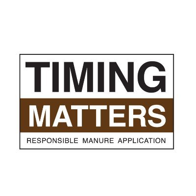 When it comes to manure application, the timing matters.