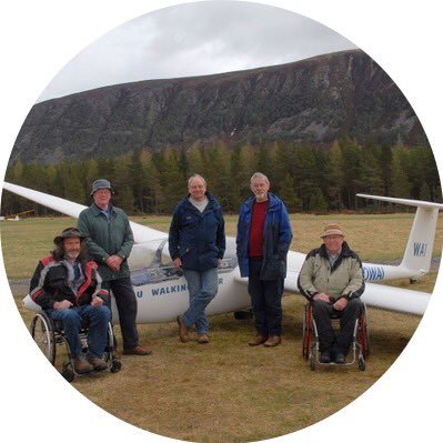 Walking on Air is a Scottish charity - SC025350 - Enabling gliding for the disabled