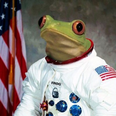 A frog from outer space