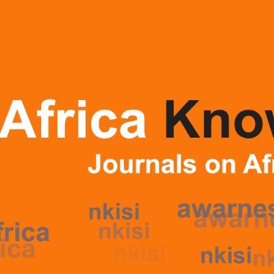 Africa Knowledge Project publishes academic journals. We aspire to promote a positive image of Africa and its descendants wherever they are.