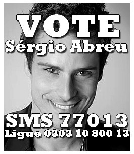 Ajude o Sérgio Abreu a ser o Campeão de A Fazenda 3. Ligue 0303 10 800 13 ou mande SMS com o texto SERGIO para 77013 ou vote no http://t.co/b6MCB4TwpN