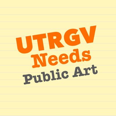 Unofficial account Utrgv needs more public art on campus! Take a picture around campus that need art and then post it with #makeartforutrgv spread the word!