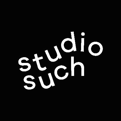 Studio Such is a design studio specialising in brand identities, and editorial & interactive digital materials for the artistic and cultural fields.