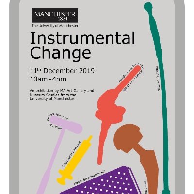 'Instrumental Change' is an exhibition by MA Art Gallery and Museum Studies students from the University of Manchester. 

This event is FREE & all are welcome