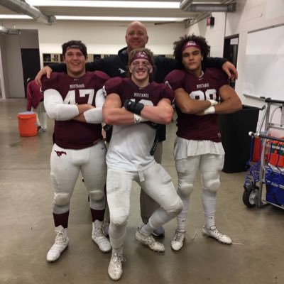 Salina Central football player #47 DL 6’0” 240 bench 320 clean 300 squat 465 class of 2020 Go checkout my Huddle https://t.co/I6kbTxmFY5