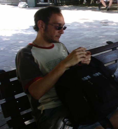 annadetto's profile picture. pittore, docente precario... e papà eticamente incazzato