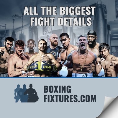 Bringing you all the biggest fight details so boxing fans never miss a fight. Follow your favourite boxers by visiting https://t.co/OZNxLOTN5R