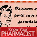 A farmacêutica pela valorização do profissional farmacêutico.