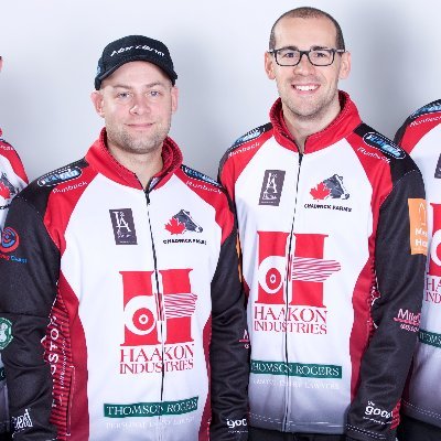 Skip: Scott McDonald, Third: Jonathan Beuk, Second: Wes Forget, Lead: Scott Chadwick, Team Ontario at the 2019 Tim Hortons Brier