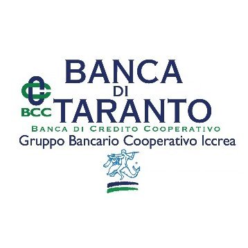 Banca di Credito Cooperativo di Taranto
La banca nata dal territorio e dalle persone che lo abitano e lo amano. 
La banca che cresce insieme a te.