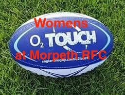 Womens O2 Touch Rugby at Morpeth RFC. Download the O2 Touch app and join our social sessions!