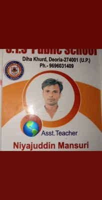 NiyajuMansuri's profile picture. I am Niyaj Khan . I am a teacher.