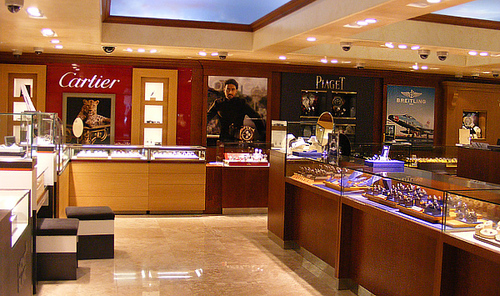 We are an establishd jewelry store since 1976 in Artesia, CA and authorized dealer of Cartier, Montblanc, Omega, Verragio, Tacori, Chopard, Brietling, and more