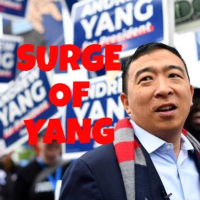 Let’s help Andrew Yang SURGE to the presidency! 😃 👍 📈 🧢 #YangGang #Yang2024 @andrewyang