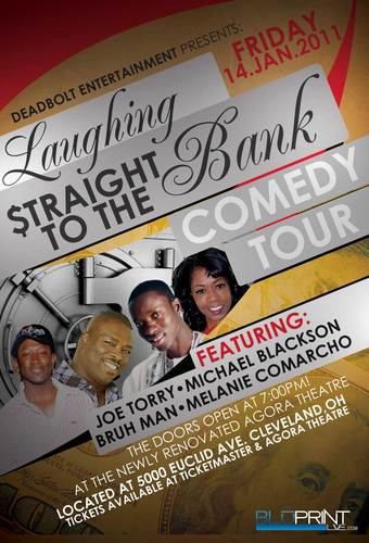 The Agora |  January 14th, 2011 | Featuring: Joe Torry, Michael Blackston, Melanie Camarcho, Bruh Man, J J Johnson and Yonnakaren