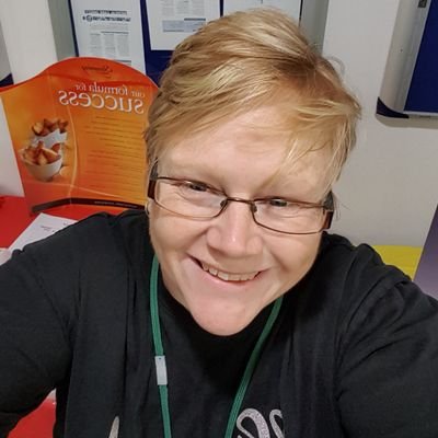 Tracy Brown = Football fanatic, loves comedy gigs, and generally try to be kind.
