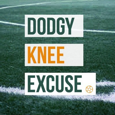 Official twitter page of the Dodgy Knee Excuse Podcast🎙 ⚽️ https://t.co/xR5Fi4VKMp