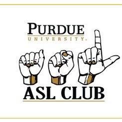 The official twitter account for the Purdue American Sign Language Club

Insta: @purdue_aslclub

Facebook: Purdue University ASL Club