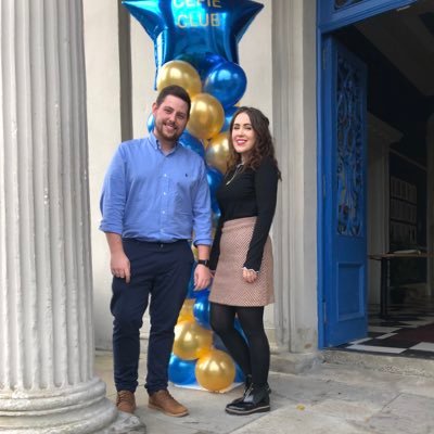 Dylan Sloan & Sinead Tolan, proud School Social Workers @hazelwoodni. Passionately supporting our care experienced young people and all those in need.