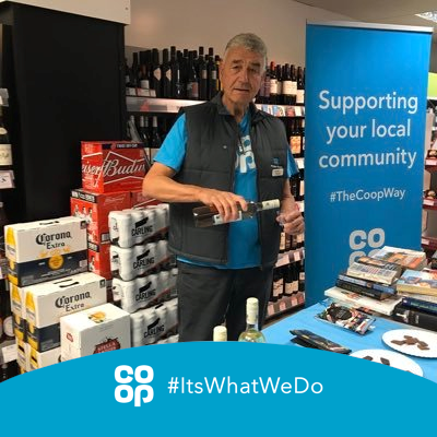 Member Pioneer for Co-op,Fairtrade Supporter, Director of Carlisle World Shop, Co-ordinator of Plumbland Oil Buying Co-operative,