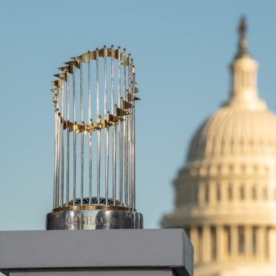 The Official Twitter Account of the Washington Nationals World Series Trophy.