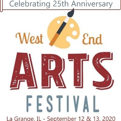 Stop and enjoy juried fine arts festival on Sat/Sun Sept 11& 12, 2021 in #LaGrangeIL - next to historic @Metra Stone Ave train station. Kid's art activities too