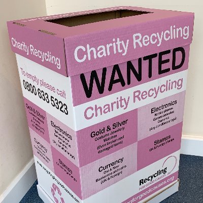 An easy way for you to raise money whilst encouraging your supporters to be socially responsible by recycling and protecting the environment.