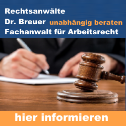 Wir sind Fachanwälte für Arbeitsrecht in Berlin. Der Schwerpunkt unserer Arbeit ist die
Unterstützung von Arbeitnehmern bei arbeitsrechtlichen Themen.
